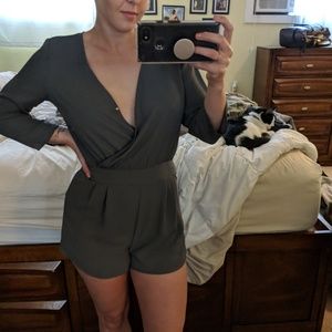 Olive romper